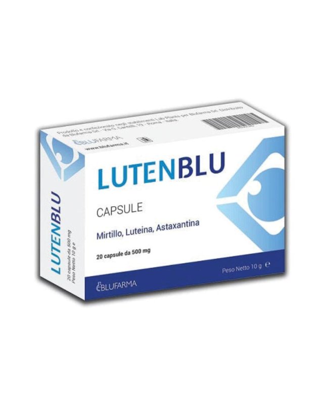 Lutenblu 20 capsule- integratore per la vista