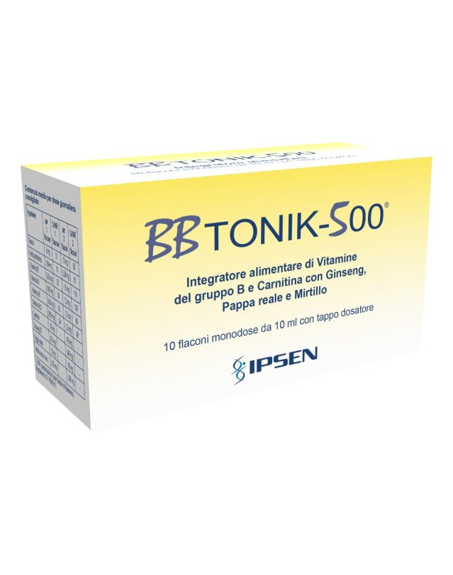 BBTONIK 500 INTEG 10FLAC 10ML