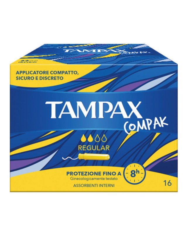 TAMPAX COMPAK Regular 16 Tamp.