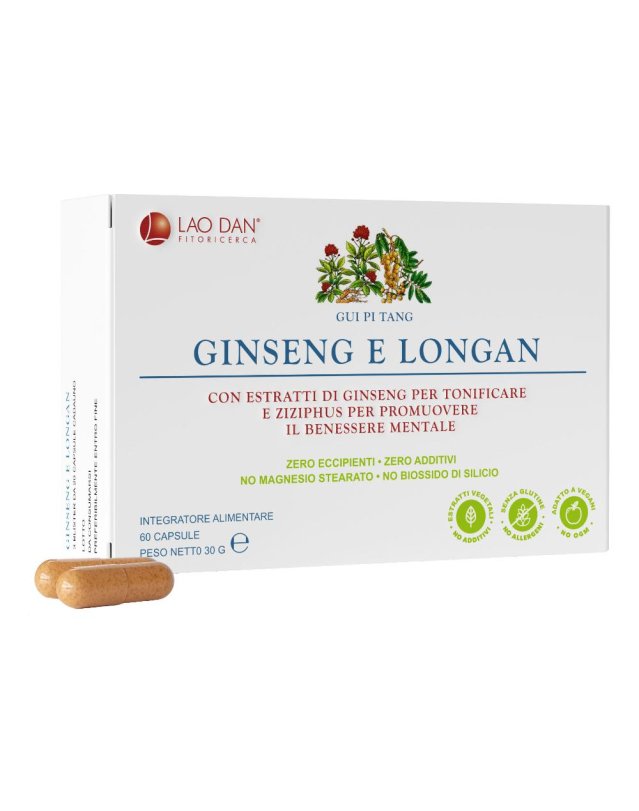 GINSENG LONGAN 60 Cpr GINSENG LONGAN 60 Cpr