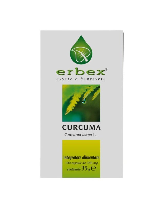 CURCUMA 100CPS 350MG ERBEX
