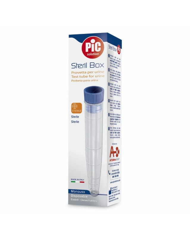 PIC Provetta Urine10ml C/tappo