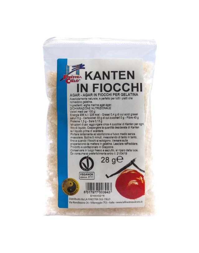 KANTEN IN FIOCCHI GELATINE 28G