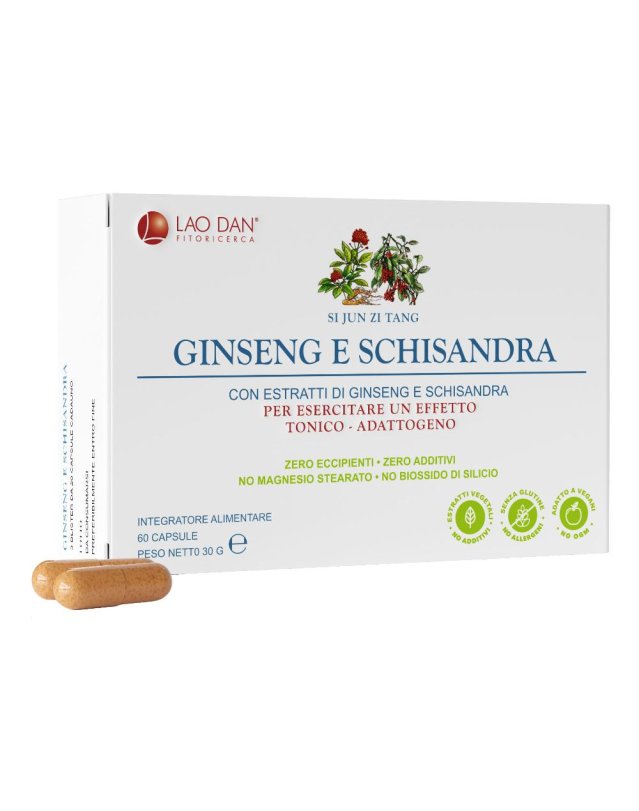 GINSENG Schisandra 60 Cpr GINSENG Schisandra 60 Cpr