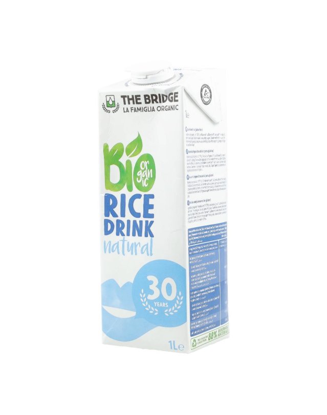 BIO RICE DRINK NATURAL 1000ML BIO RICE DRINK NATURAL 1000ML