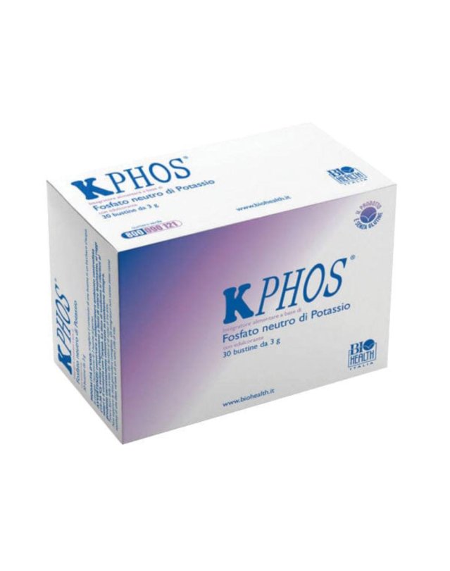 KPHOS Integratore Potassio Fosforo 30 Bustine KPHOS Integratore Potassio Fosforo 30 Bustine