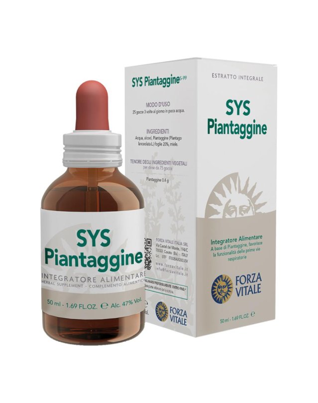 SYS PIANTAGGINE GTT 50ML F.VITAL SYS PIANTAGGINE GTT 50ML F.VITAL