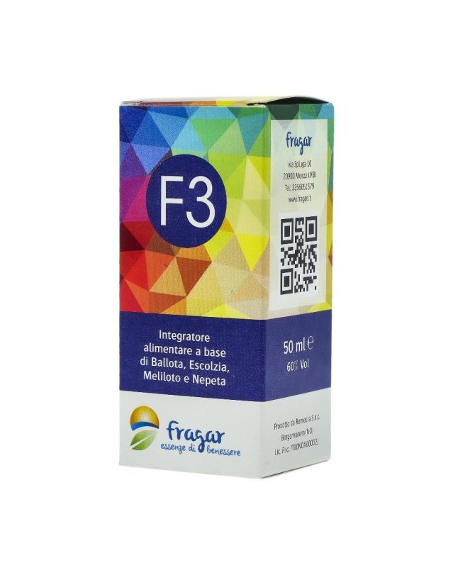 F3 ESTRATTO IDROALC 50ML FRAGAR