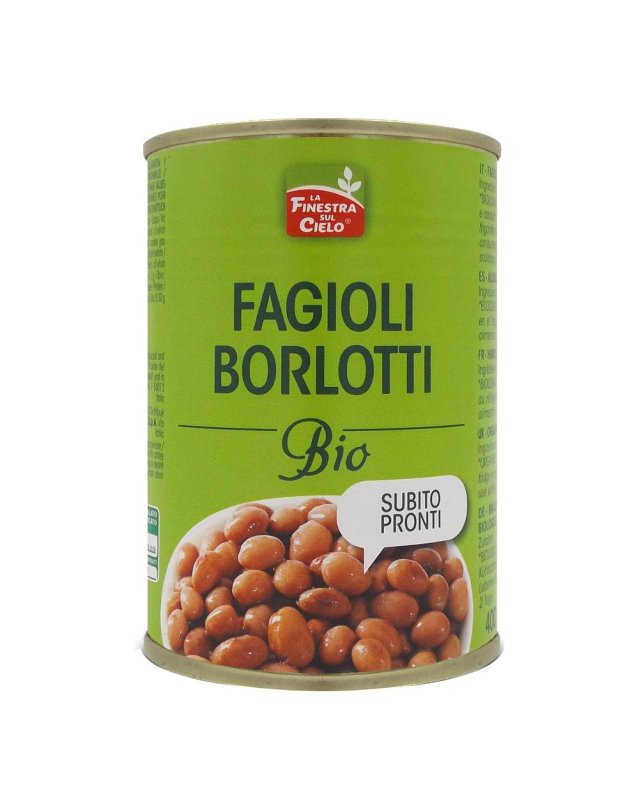 FAGIOLI BORLOTTI PRONTI BIO