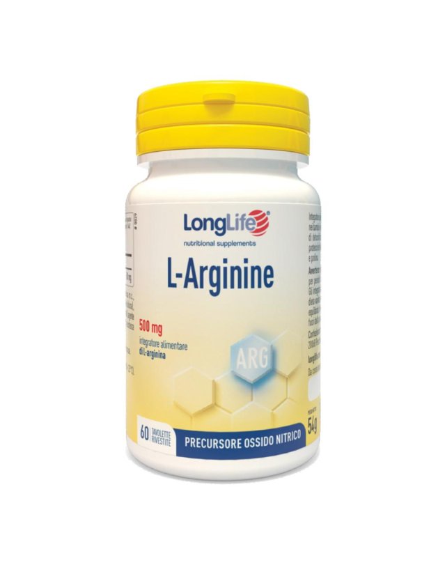 LONGLIFE LARGININE 60 Tav.