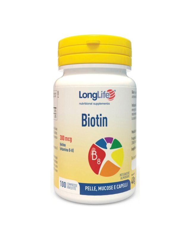 LONGLIFE BIOTIN 100CPR