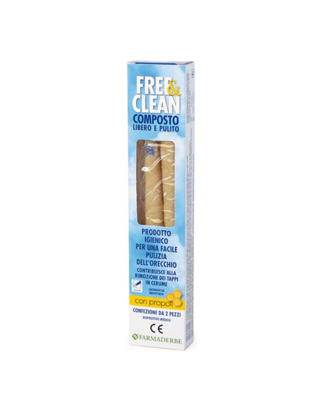 FREE&CLEAN CONI ORECCHIO 2PZ