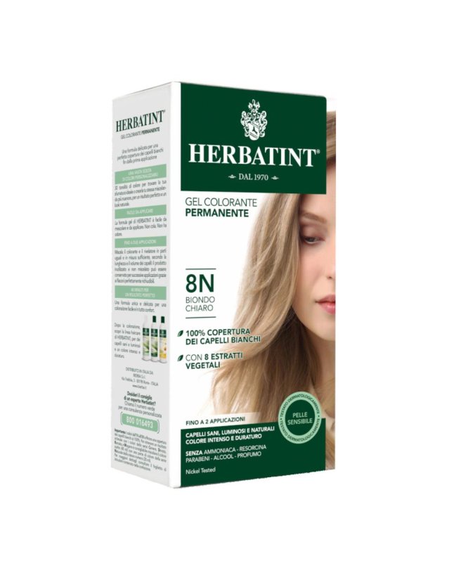 HERBATINT 8N BIONDO CHIARO 135ML