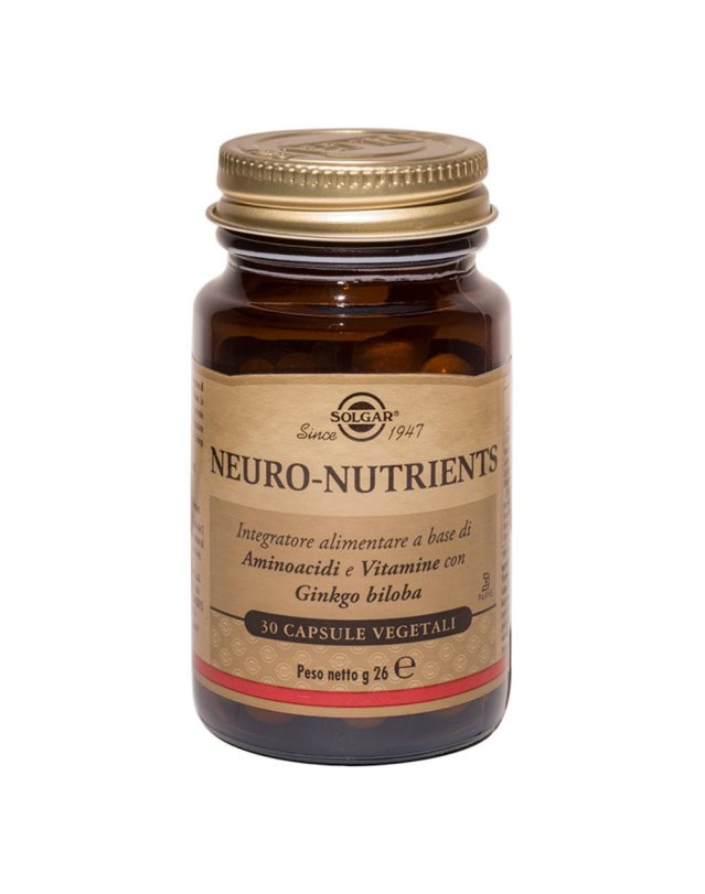 NEURO NUTRIENTS 30VEGICPS SOLGAR