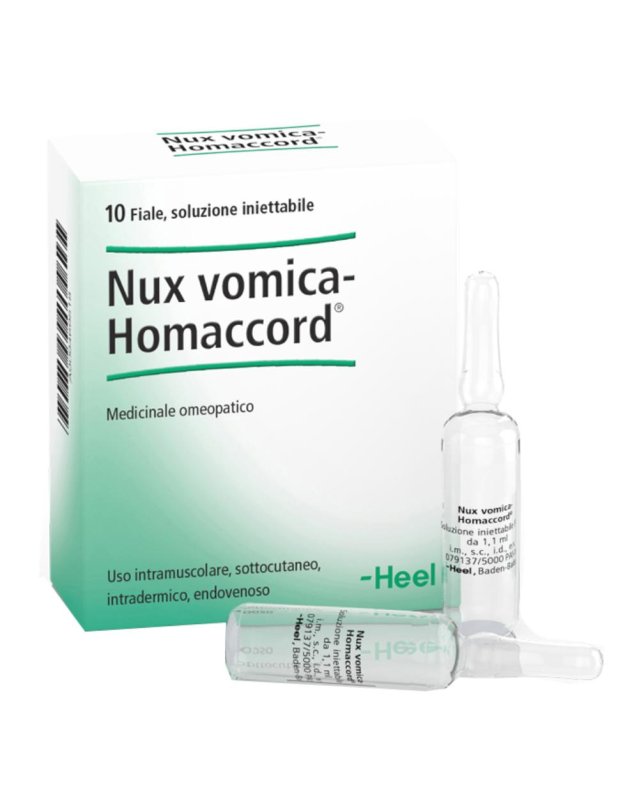 NUX VOMICA HOMACCORD 10 Fiale - HEEL