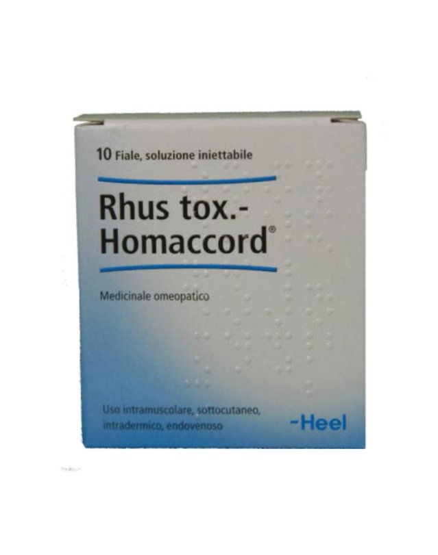 Heel Rhus Tox-Homaccord 10 Fiale da 1,1ml Heel Rhus Tox-Homaccord 10 Fiale da 1,1ml