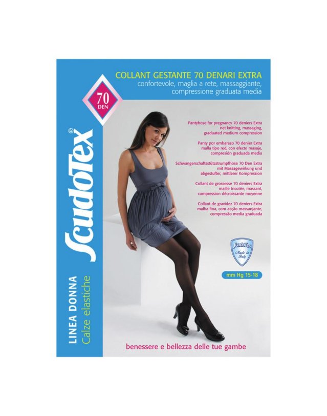 SCUDOTEX Coll.Gest. 70 Nero 3