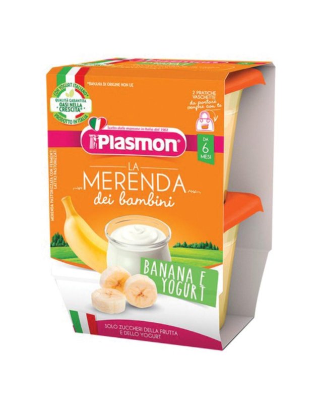 PLASMON Dessert Yog.Ban.2x120g