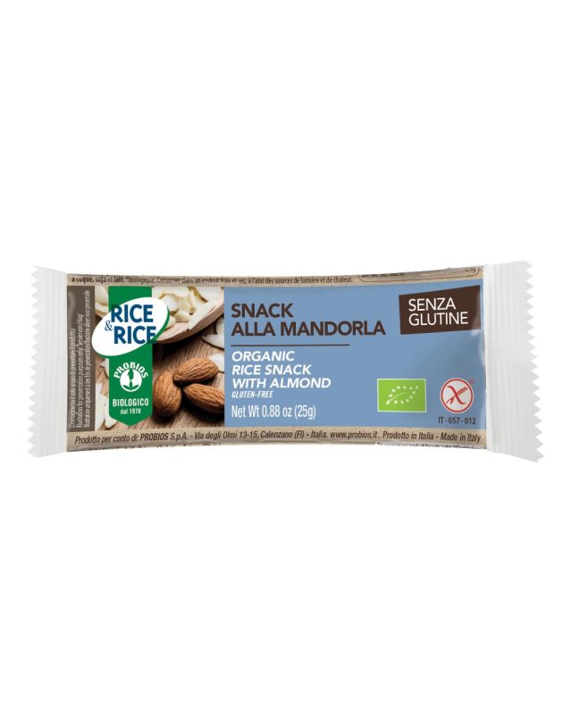 R&R Snack Riso Mandorla 25g