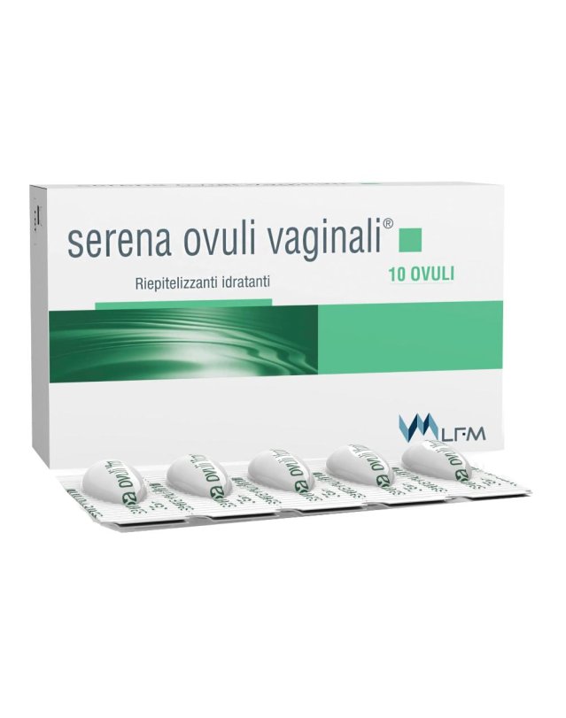 Serena ovuli 10 pezzi- Ovuli Vaginali Riepilizzanti Idratanti 
