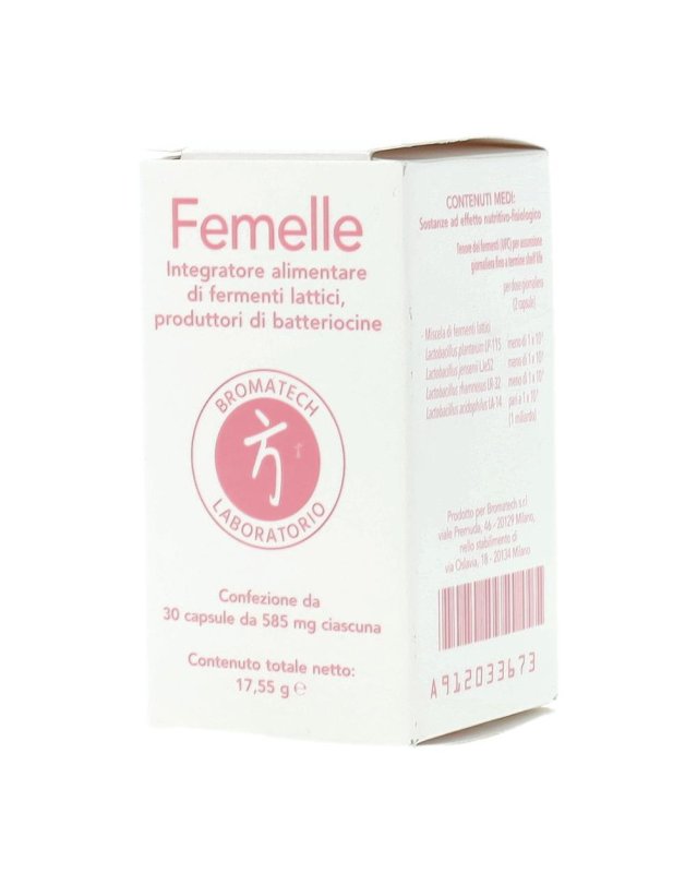 Femelle Integratore Fermenti Lattici 30 Capsule Femelle Integratore Fermenti Lattici 30 Capsule