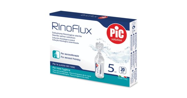 RINOFLUX SOL FISIOL 5ML 20F