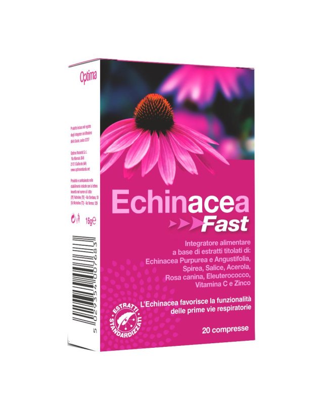 ECHINACEA FAST 20CPS 16G OPTIMA