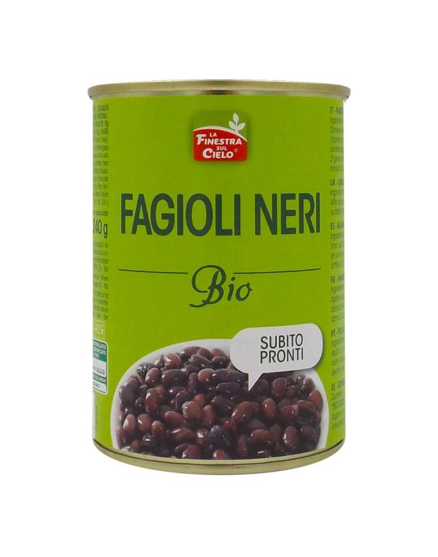 FAGIOLI NERI PRONTI BIO 400G