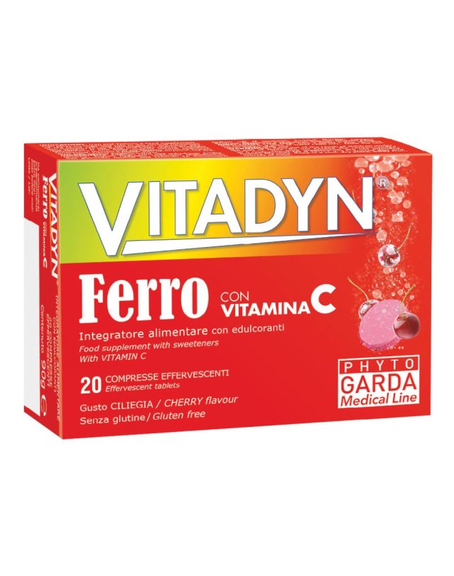 VITADYN FERRO+VIT C 20CPR EFF