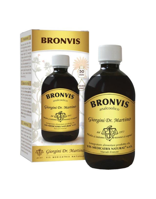  Bronvis 500 ml- Liquido Analcoolico Per la Tosse