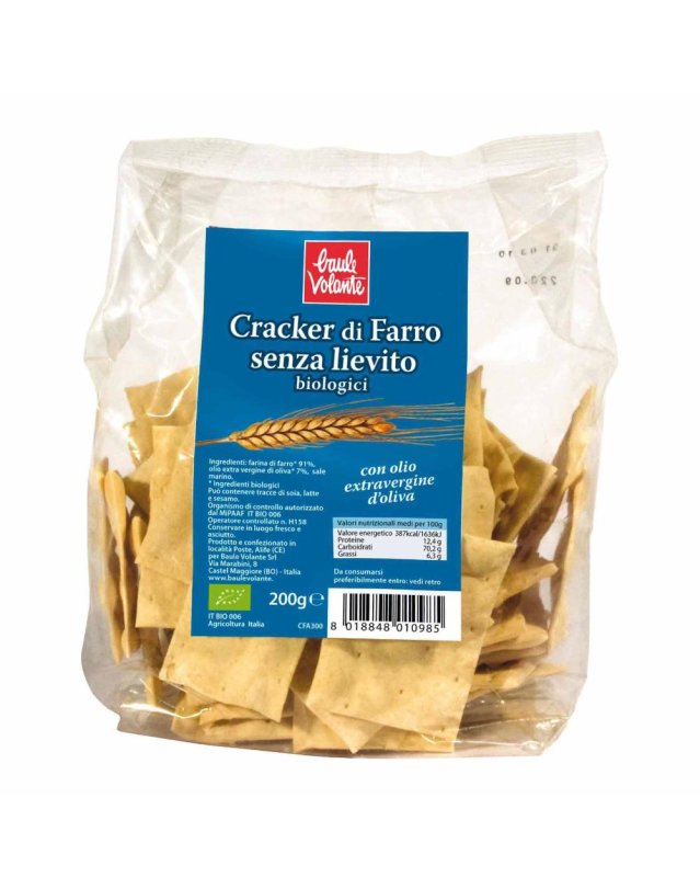 BAULE Crackers Farro S/L 200g