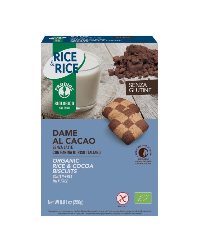 R&R Dame Riso C/Cacao 250g