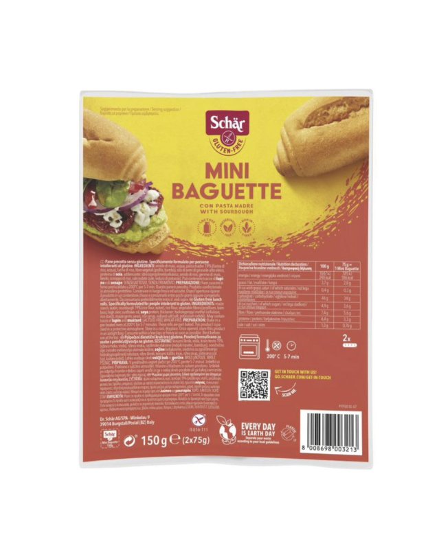 SCHAR DUO Mini Baguette 150g