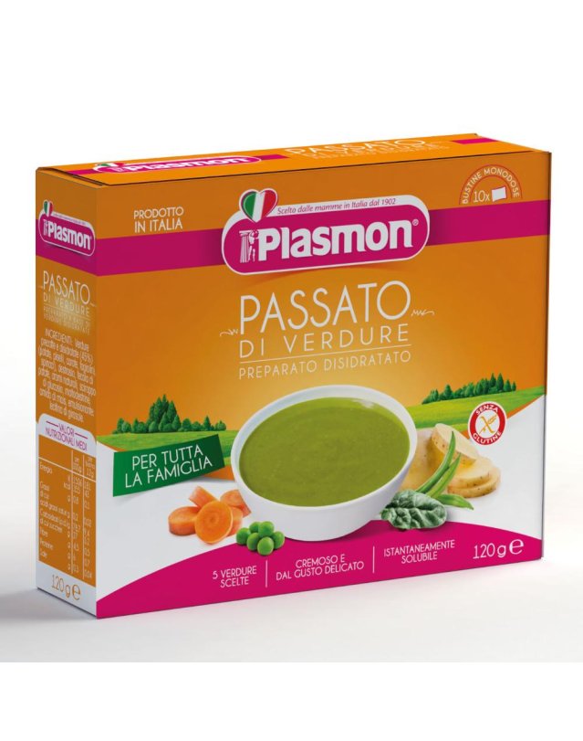 PLASMON PASSATO DRY VERDURA 10BS