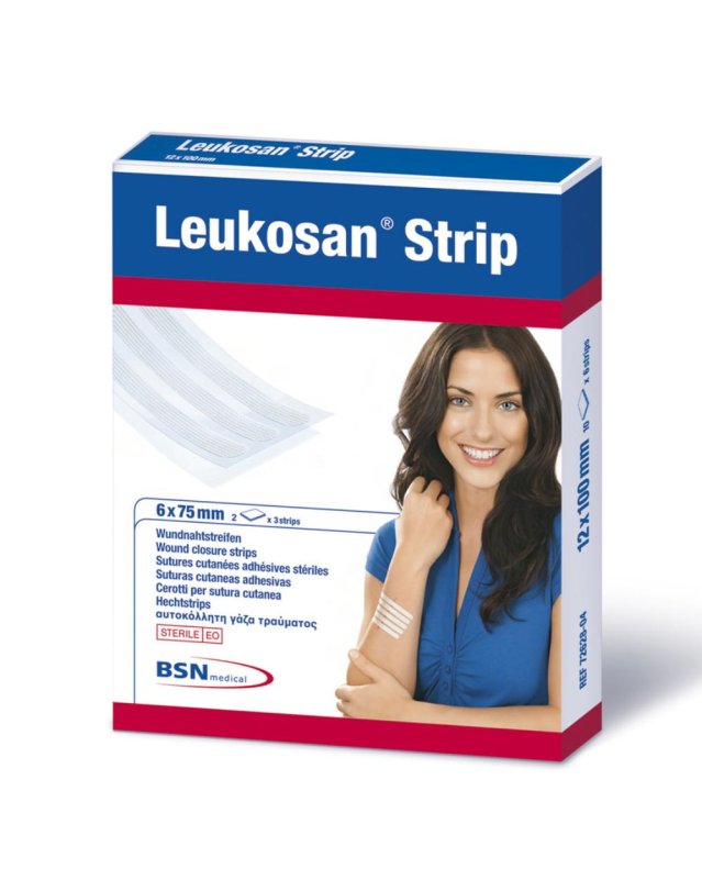 LEUKOSAN STRIP CER 6X75MM 2BX3