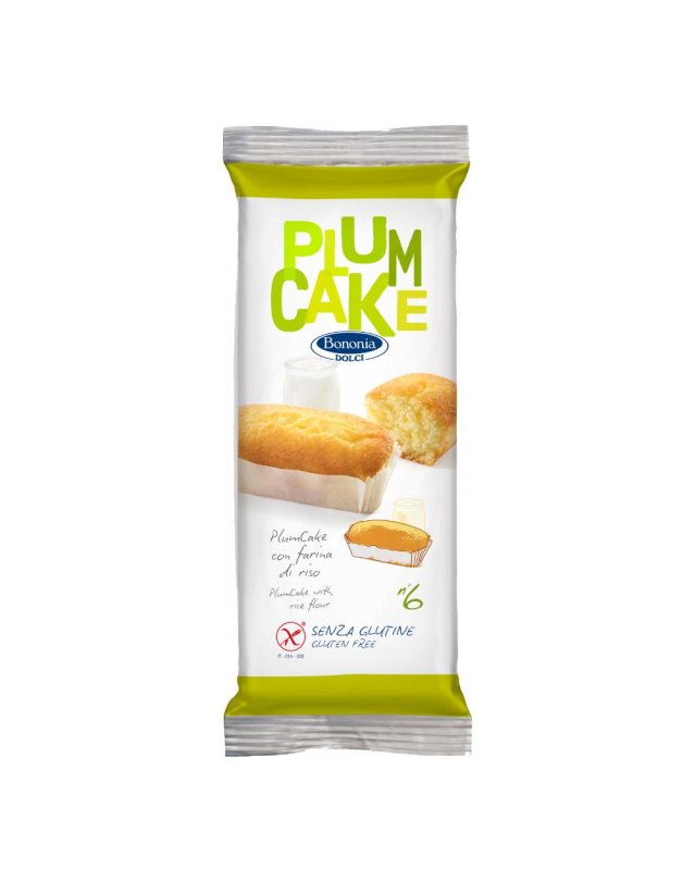 BONONIA Plumcake Riso 6x36g