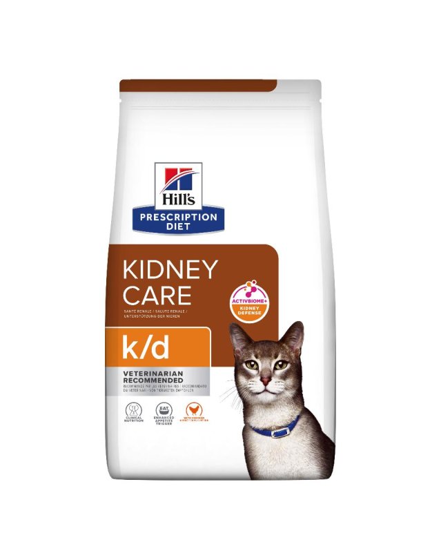 V PD FELINE KIDNEY K/D CHIC1,5KG