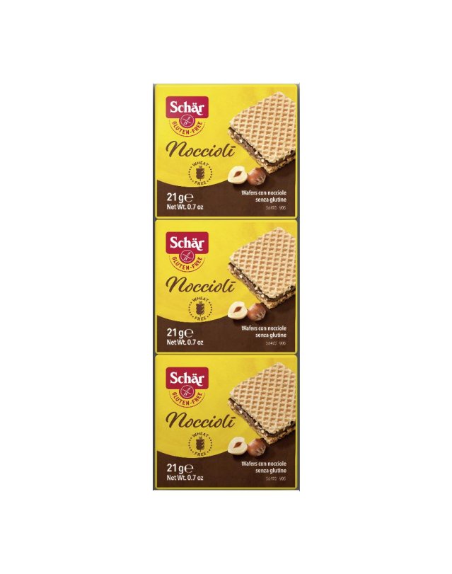 SCHAR-SNACK NOCCIOLI 3X21G