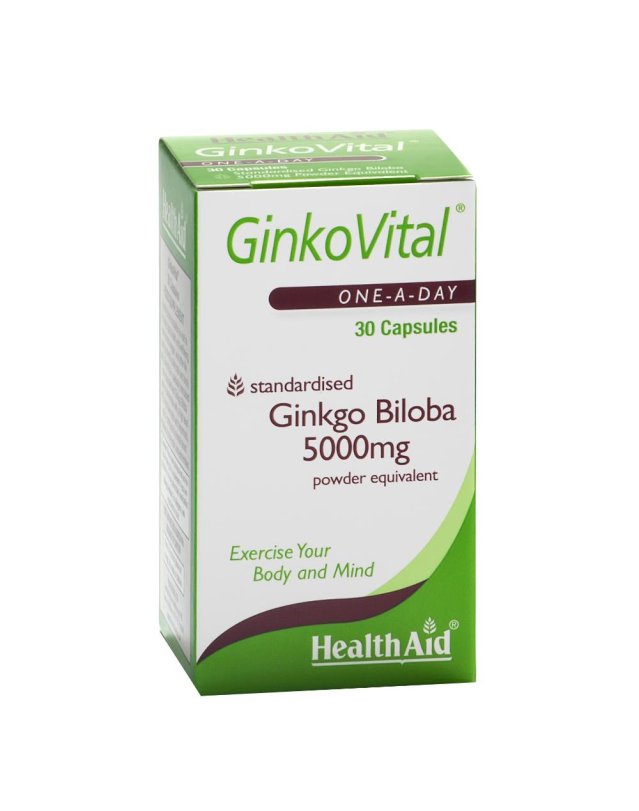 GINKOVITAL 30CPS 500MG