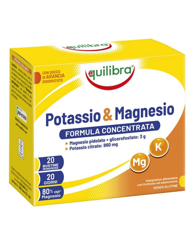 EQUILIBRA POTASSIO & MAGNES 20BS