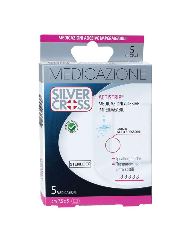 SILVERCROSS ACTISTRIP 7,5X5CM