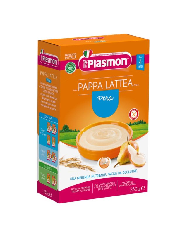 PLASMON PAPPA LATTEA PERA 250G