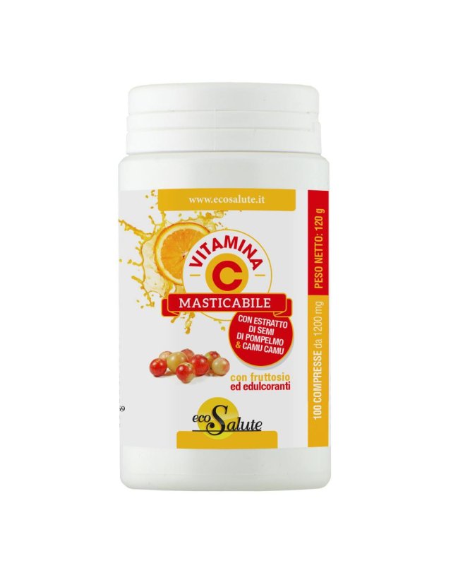 VITAMINA C MASTIC+CAMU 100CPR