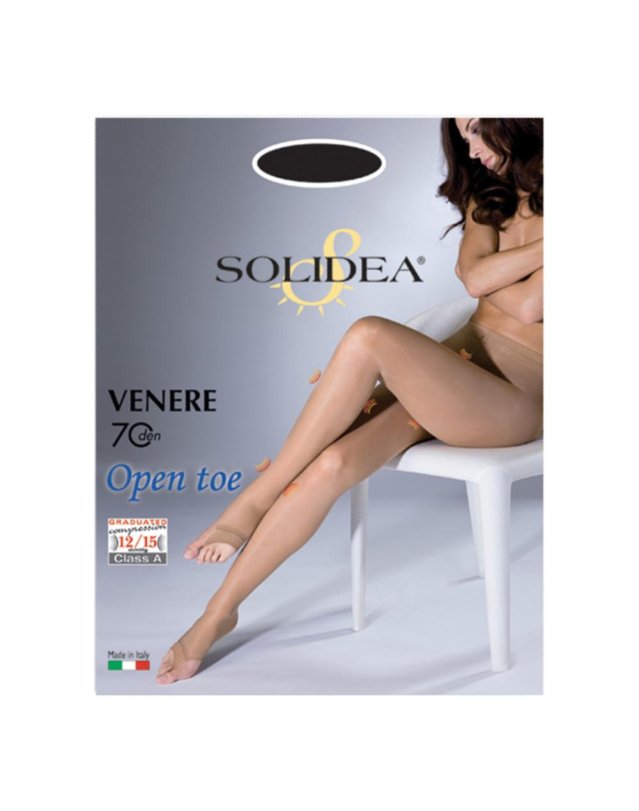 VENERE 70-Open Toe Nero 4-XL