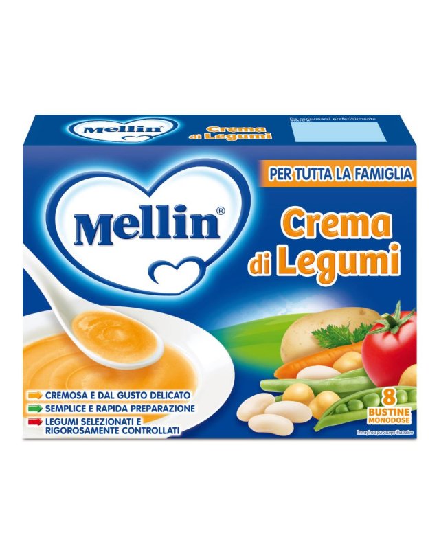 MELLIN Crema Legumi 13x8g