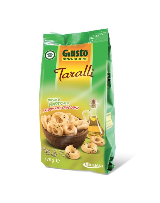 GIUSTO S/G Taralli Finocc.175g