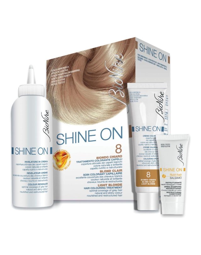 SHINE ON CAPELLI BIONDO CHIA 8