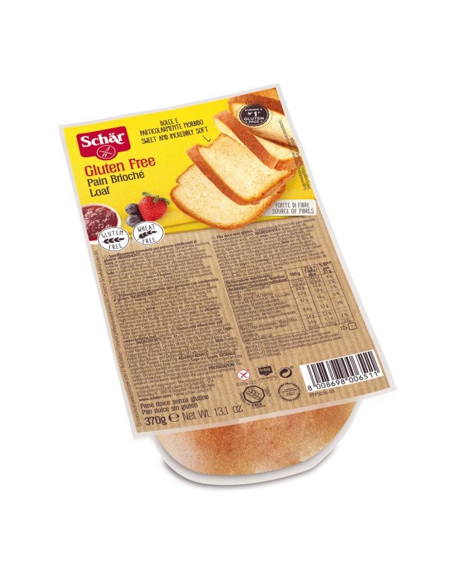 SCHAR-PAN BRIOCHE S/GLUT 370G