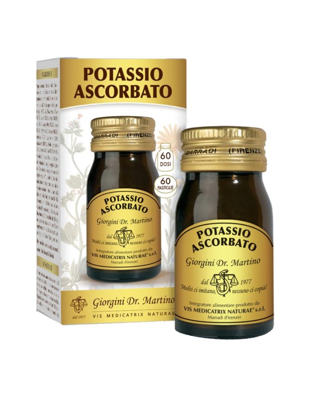 POTASSIO Ascorbato  60 Past.