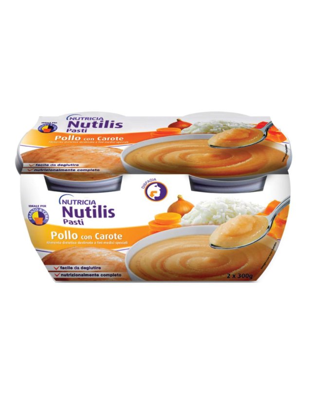 NUTILIS Pasti Pollo/Car.2x300g